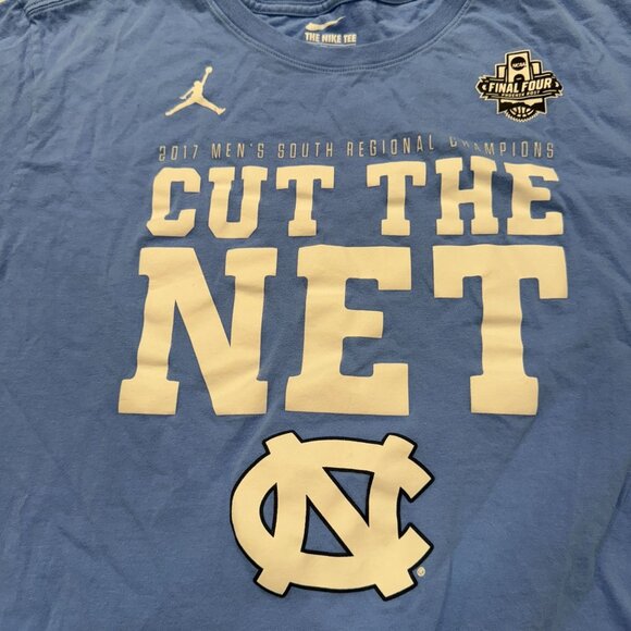 Nike UNC jordan tarheels 2017 “Cut the Net” NCAA Final Four South Regional - Picture 2 of 7